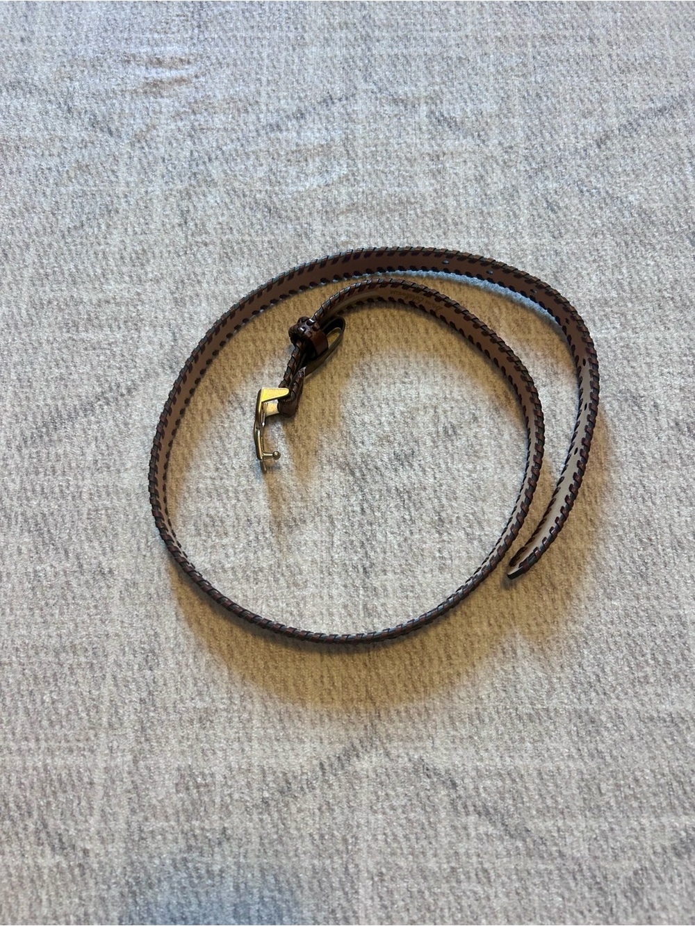 Sam Edelman Brown Leather Belt